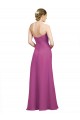 Baie sauvage Trapèze Mousseline Longue Robes demoiselle d'honneur Outlet