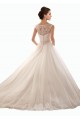 Blanc Princesse Épaule Dénudée Tulle Dentelle Robes de mariée Outlet