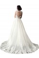 Blanc Sirène Tulle Dentelle Robes de mariée Outlet