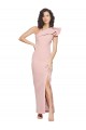 Fourreau Crêpe Stretch Longue Formelles Robes demoiselle d'honneur / Robes de soirée / Robes de bal Outlet