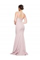 Fourreau Sans bretelle Balayage train Crêpe Stretch Longue Formelles Robes demoiselle d'honneur / Robes de soirée / Robes de bal Outlet