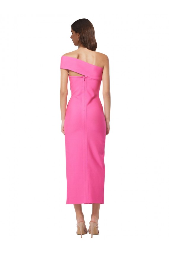 Fourreau midi Crêpe Stretch Longue Formelles Robes demoiselle d'honneur / Robes de soirée / Robes de cocktail Outlet