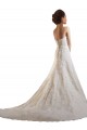 Ivoire & Champagne Trapèze Tulle Dentelle Robes de mariée Outlet
