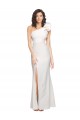 Ivoire Fourreau Crêpe Stretch Longue Formelles Robes demoiselle d'honneur / Robes de soirée / Robes de bal Outlet
