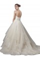 Ivoire Princesse Scoop Sans bretelle Tulle Dentelle Robes de mariée Outlet