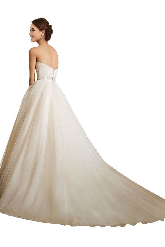 Ivoire Princesse Tulle Robes de mariée Outlet