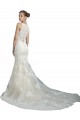 Ivoire Sirène Illusion Tulle Plage Robes de mariée Outlet