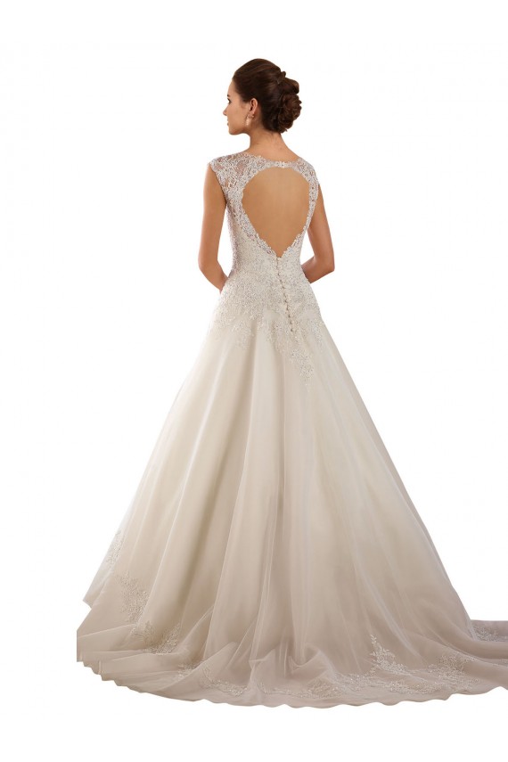 Ivoire Trapèze Dentelle Robes de mariée Outlet