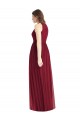 Lilas Trapèze Licou Mousseline Longue Robes demoiselle d'honneur Outlet