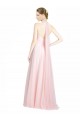 Menthe verte Trapèze Bretelles spaghetti Tulle Longue Robes demoiselle d'honneur Outlet