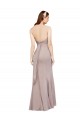 Noir Sirène Épaule Dénudée Mousseline Longue Robes demoiselle d'honneur / Robes de bal Outlet