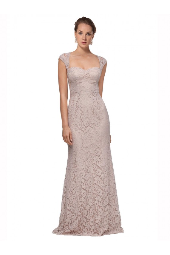 Sirène Dentelle Longue Robes demoiselle d'honneur / Robes de bal Outlet