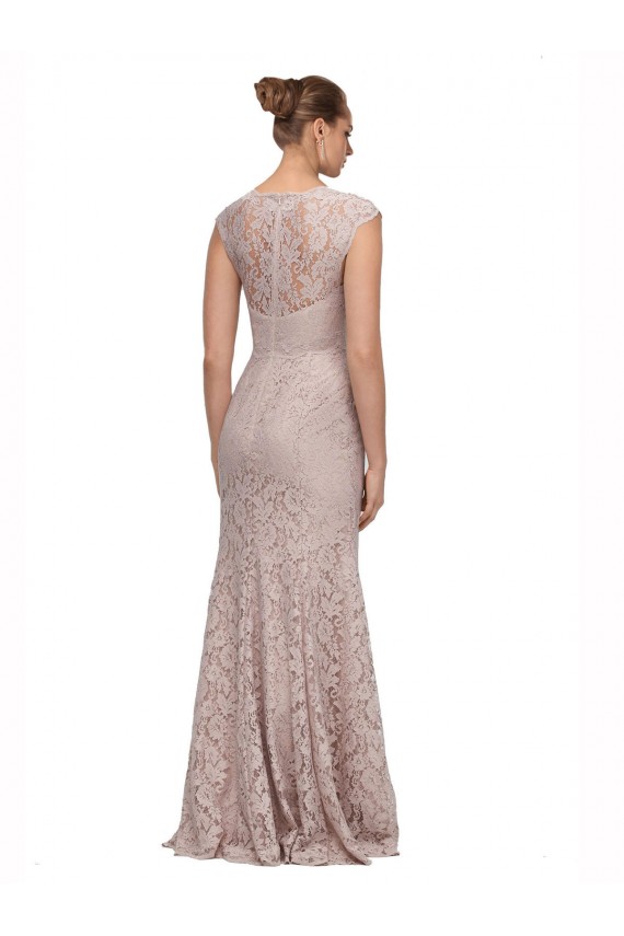 Sirène Dentelle Longue Robes demoiselle d'honneur / Robes de bal Outlet