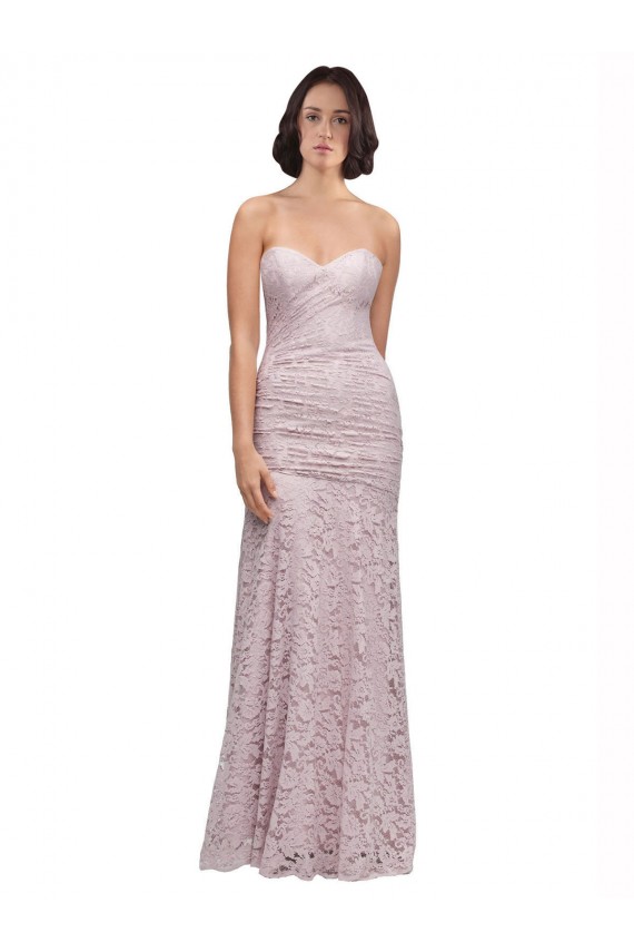 Sirène Dentelle Longue Robes demoiselle d'honneur / Robes de bal Outlet