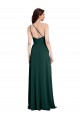 Trapèze Crêpe Stretch Longue Formelles Robes demoiselle d'honneur / Robes de soirée / Robes de bal Outlet