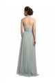 Trapèze Licou Tulle Longue Robes demoiselle d'honneur Outlet