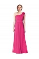 Trapèze Mousseline Longue Robes demoiselle d'honneur Outlet