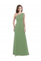 Trapèze Mousseline Longue Robes demoiselle d'honneur Outlet