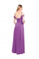 Trapèze Mousseline Longue Robes demoiselle d'honneur Outlet