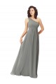 Trapèze Mousseline Longue Robes demoiselle d'honneur Outlet