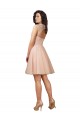 Trapèze Tulle Dentelle Courte Robes demoiselle d'honneur Outlet