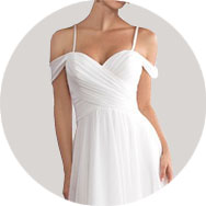Épaule Dénudée Robes de mariée Outlet