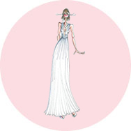 Fourreau Robes de mariée Outlet