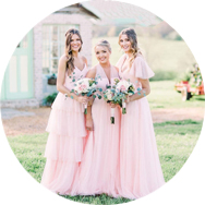 Rose Robes demoiselle d'honneur Outlet