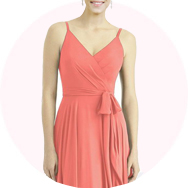 Bretelles spaghetti Robes demoiselle d'honneur Outlet