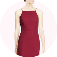 Col Carré Robes demoiselle d'honneur Outlet