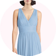 Col V Robes demoiselle d'honneur Outlet